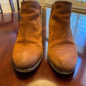 Franco Sarto brown ankle boots size 11